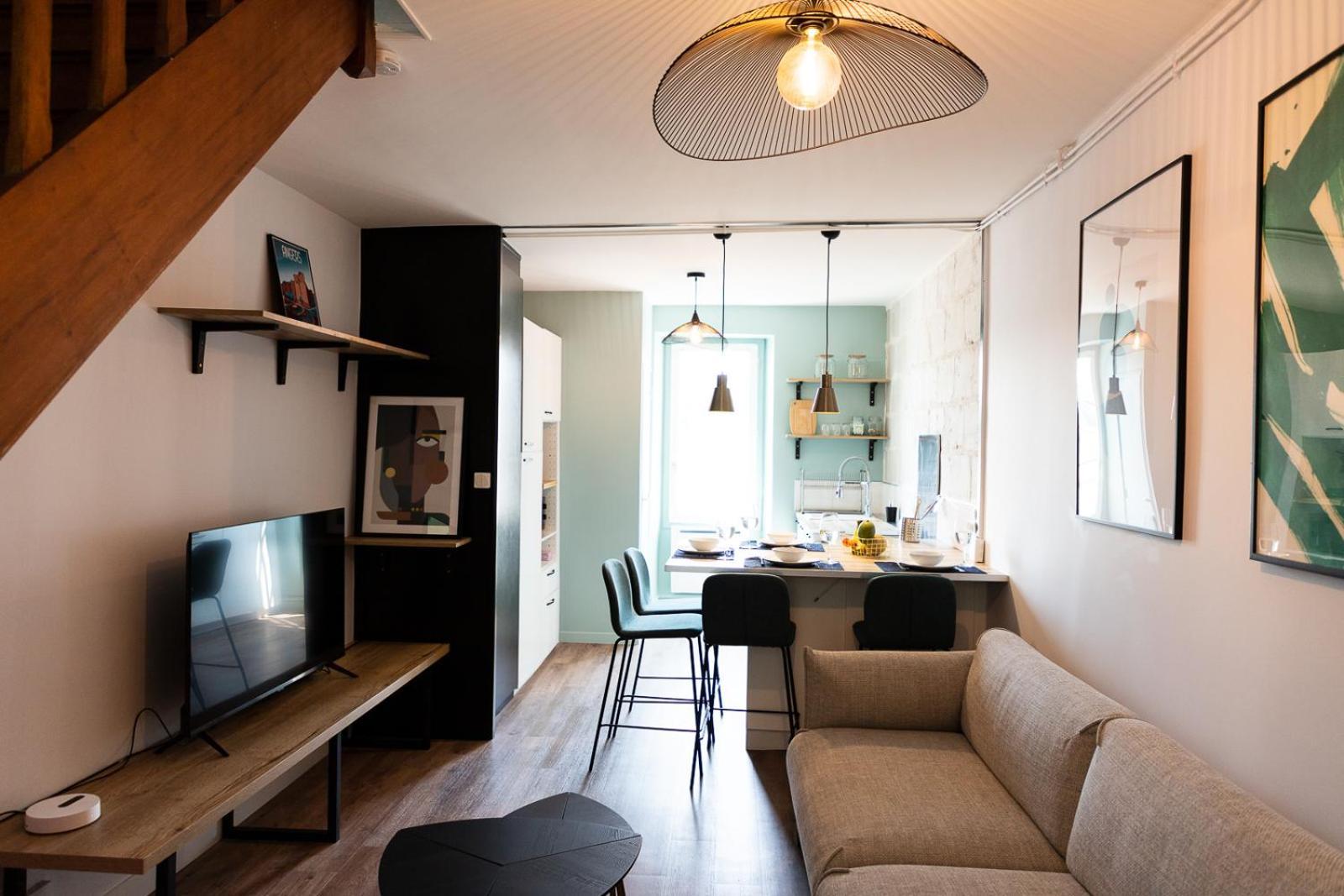 Charmant Duplex Angers Exterior foto