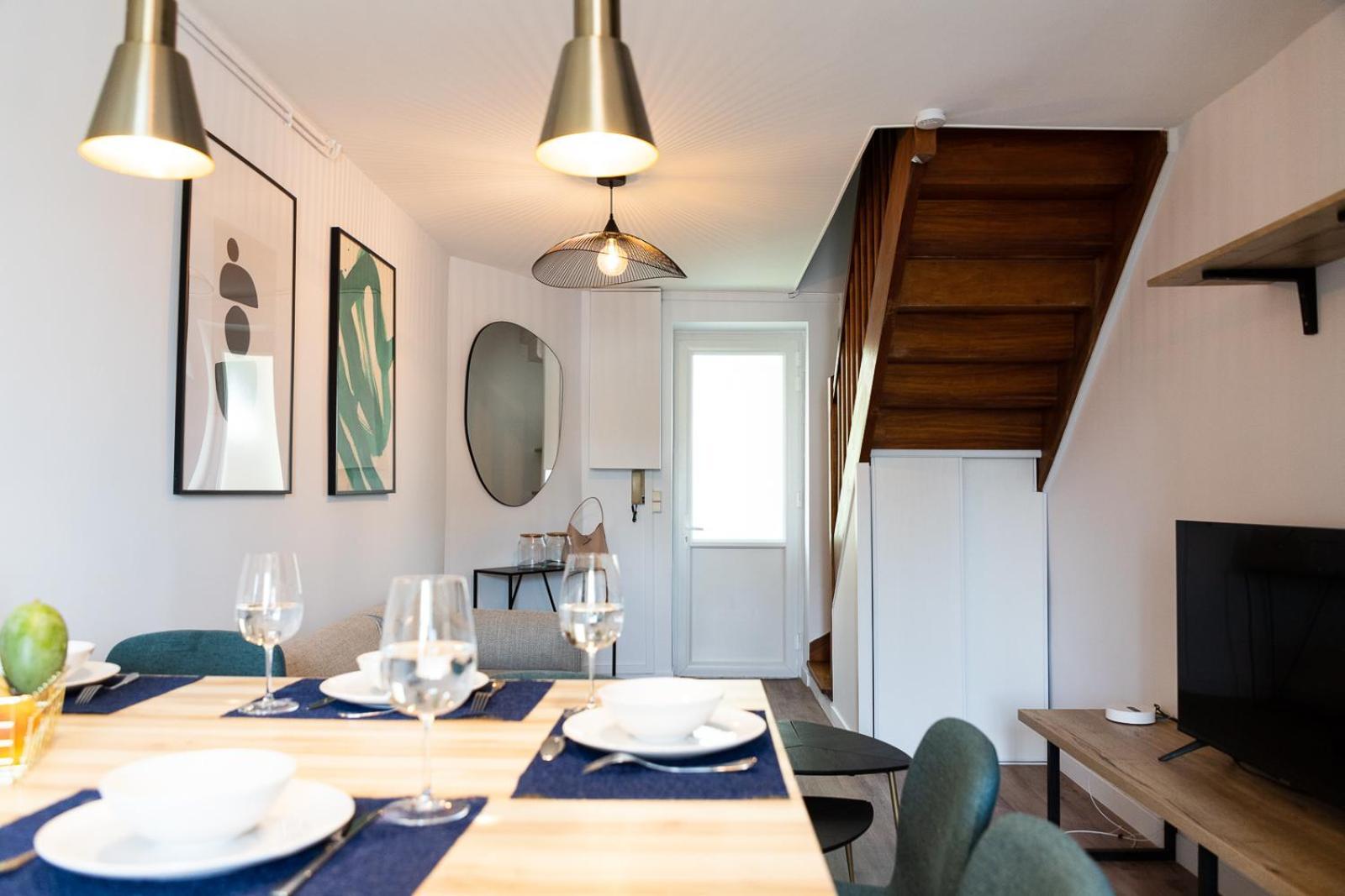 Charmant Duplex Angers Exterior foto